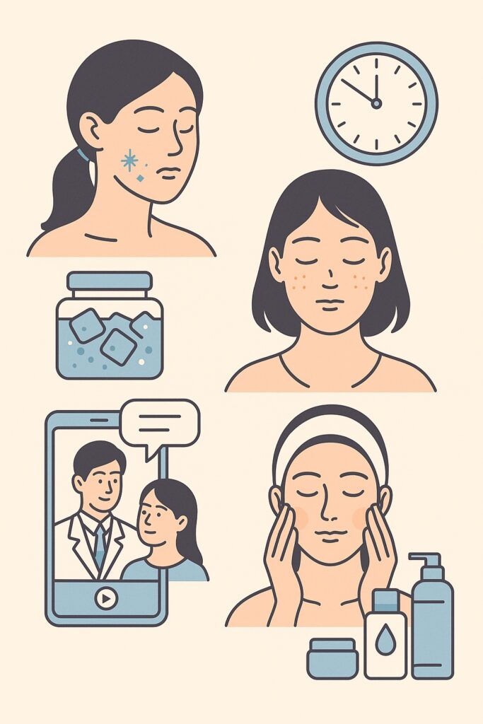 Facial contour